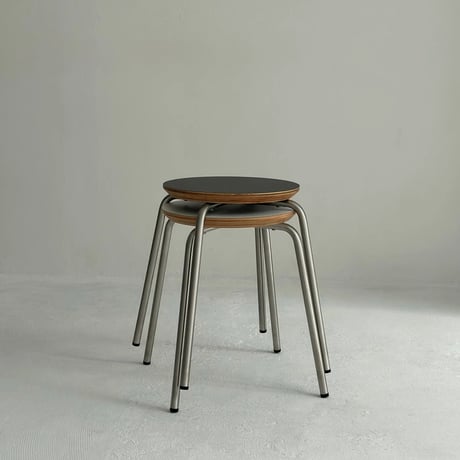 chair-03034　Stainless Steel Round Stacking Stool