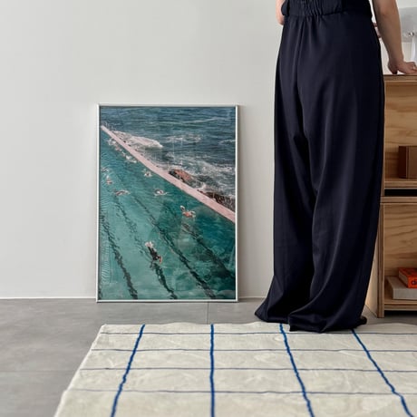 poster-03137　Bondi Icebergs -styleA Silver Frame 70×50