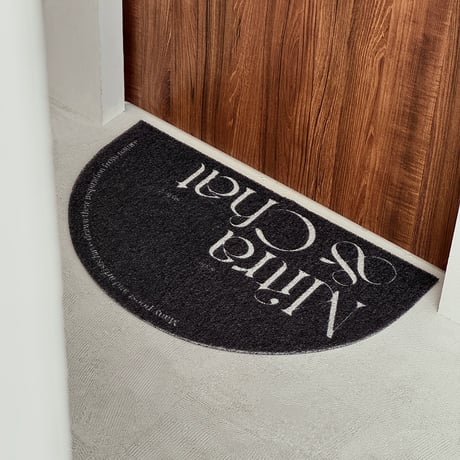 mat-03074　Semicircle Lettering Door Mat