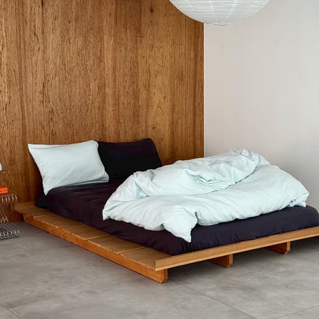 beddingsets-03162　light blue×black Bedding Sets