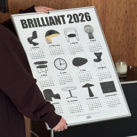 poster-03147　BRILLIANT 2026 Calendar 70×50