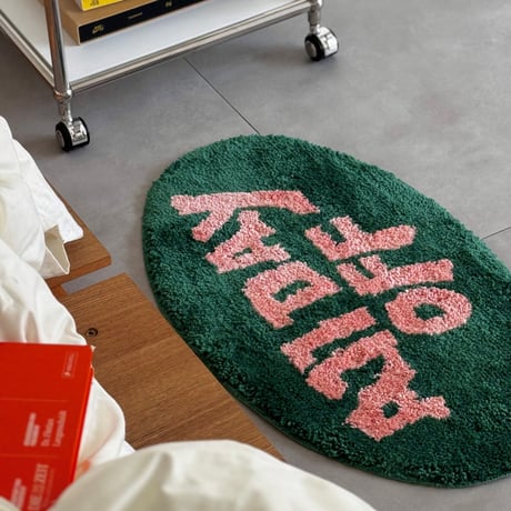 mat-03109　All DAY OFF Rug 40x70