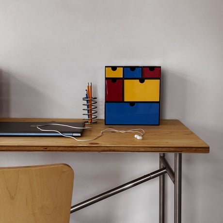 box-03093　Bauhaus Color Drawer Box