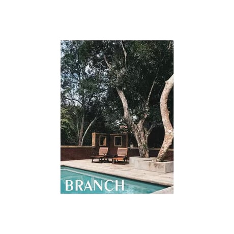 poster-03189　BRANCH on  Silver Frame Art Poster 50×40cm