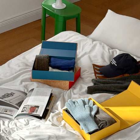 box-03076　Cork Cover Magnetic Closure Storage Box