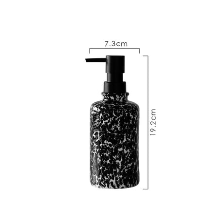 soapbottle-03047　Made of ceramic Splash Soap dispenser 360ml