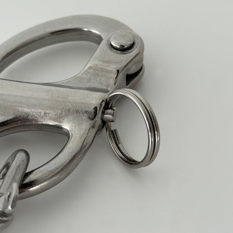 keyring-03003　Stainless Steal Snap Shackle×Straight Shackle  Keyhook