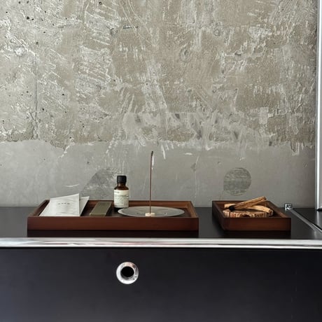 tray-03144　Black Walnut-like Display Tray