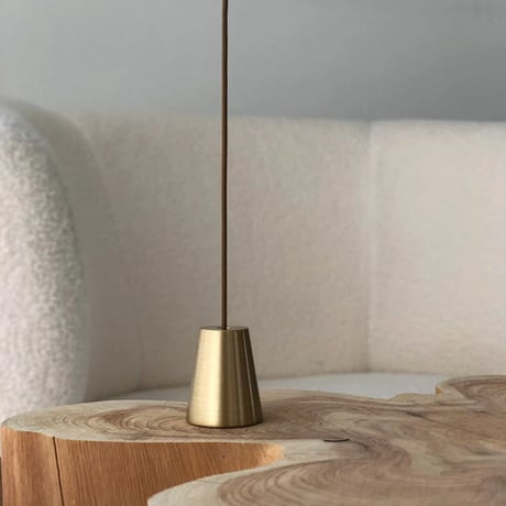 incenseholder-03052　Solid Brass Incense Holder