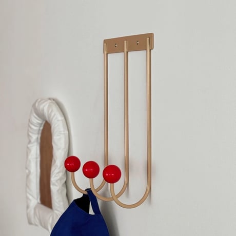 wall-03102　Color Drop Wall Hooks 3Piece