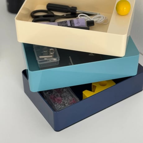box-03061　Blue Gradient Slide Storage Case