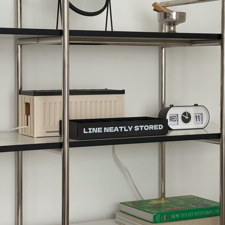 box-03090　LINE NEATLY STORED Square Cable Storage Box