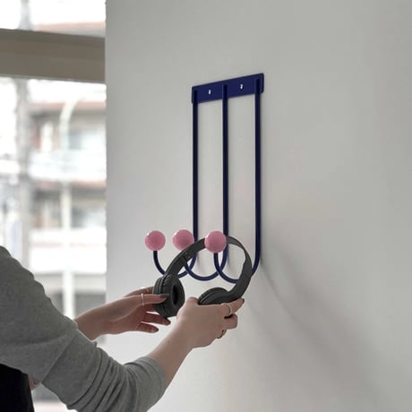 wall-03102　Color Drop Wall Hooks 3Piece