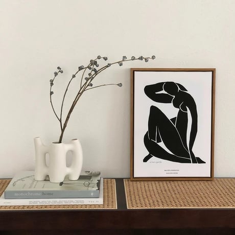 poster-03020　Henri Matisse Blue Nude Art Poster Framed 40×30