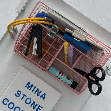 stationery-03039　Color Steel Desk Organizer