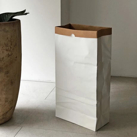 interior-03140　White Lettering Paper Bag
