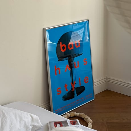 poster-03129　BAUHAUS WG24 Silver Frame Poster 70×50