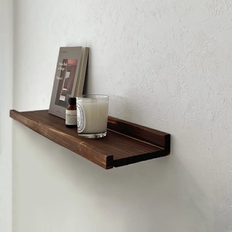 shelf-03019　Wood Wall Shelf 60cm