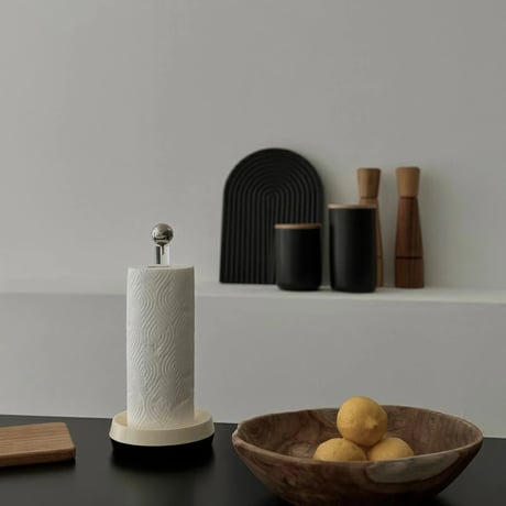 kitchen-03035　Silver Ball Kitchen Paper Holder