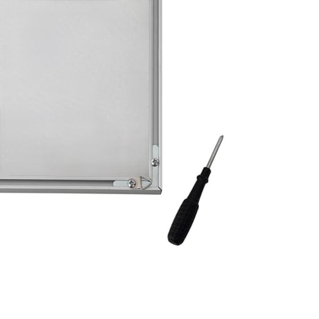 poster-03188　Silver Display Frame 50×40cm