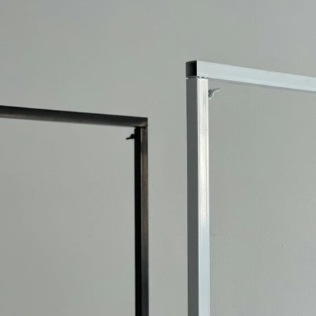 rack-03035　Black White Iron Hanger Rack H200×W100 Assembly Type