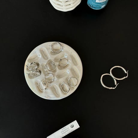 plate-03114　Ceramic Ring Holder B Accessory Tray