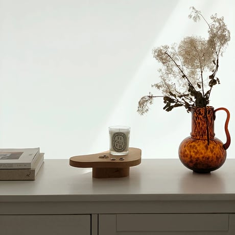 tray-03091　Beech Tray With Legs Wood Tray