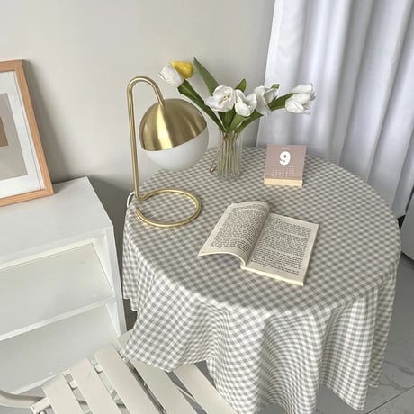 tablecloth-03047　Gingham Check Tablecloth