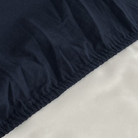 beddingsets-03035　White×Blue Cluster Stripe Bedding Sets