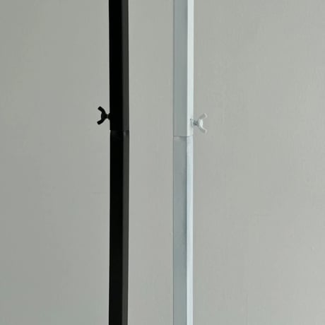 rack-03035　Black White Iron Hanger Rack H200×W100 Assembly Type