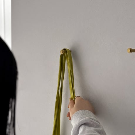 wallhook-03007　I-shaped Brass Wall Hook H1.5×4