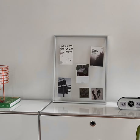 poster-03188　Silver Display Frame 50×40cm