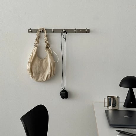 wall-03093　Stainless Steel Hanging Wall Hook 3Row/6Row