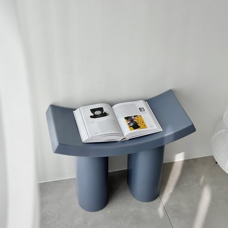stool-03068　Curve Design Color Stool Side Table