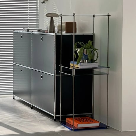 rack-03092　Color Acrylic Square Type Module Shelf