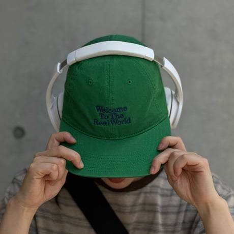 cap-03003　Welcome To The Real World Embroidery Cap