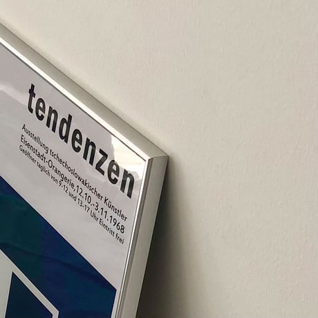 poster-03087　Tendenzen Silver Frame Art Poster 50×40