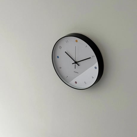 clock-03089　Sweep Movement Round Wall Clock