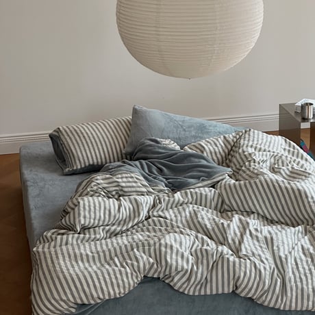 beddingsets-03052　Warm Stripe Bedding Sets