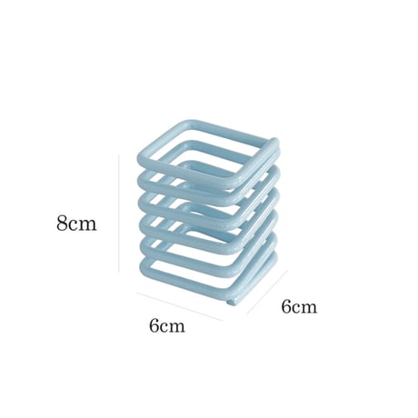 pot-03023　Square Color Spring Holder