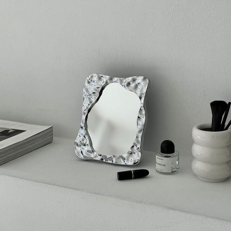 mirror-03133　Silver Nuance Frame Mirror