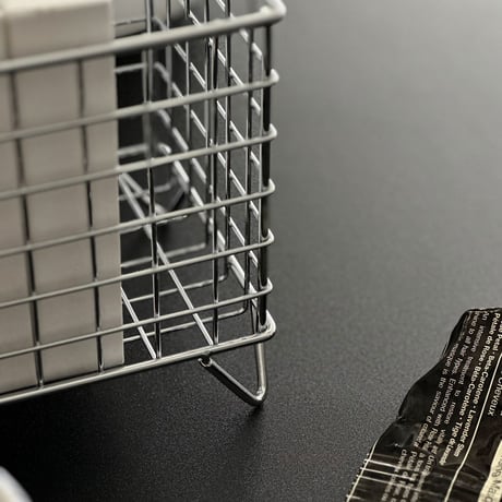 box-03026　Silver Steel Basket