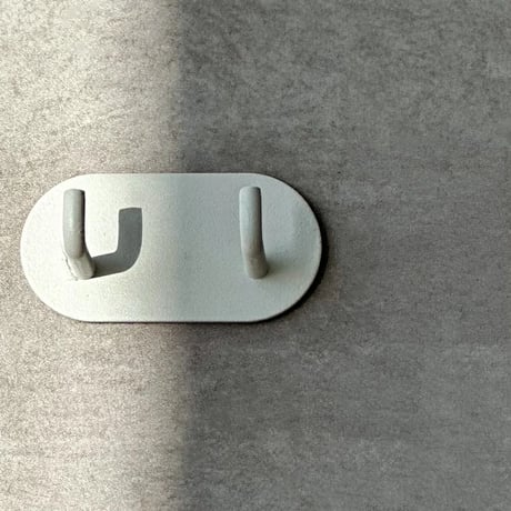 wallhook-03008　Iron J Hooks Wall Hooks/Set of 2