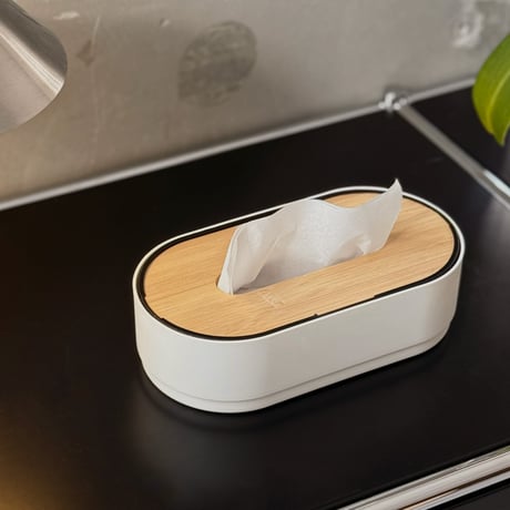 tissuebox-03040　Bamboo Tissue Case