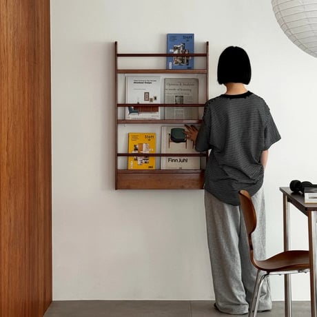 rack-03102　2Way 3tier Slim Magazine Shelf