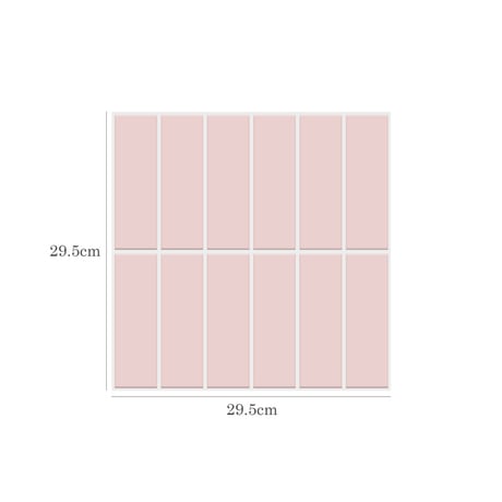 3dtile-a4　Three-dimensional Tile Panel Sticker 29.5×29.5cm a4