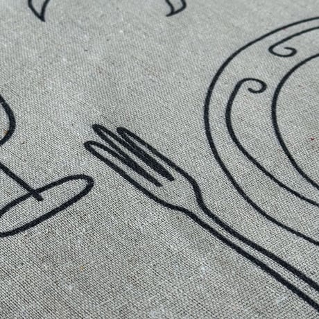 tablecloth-03068　one night in paris Cotton Linen Tablecloth 100×75/150×100