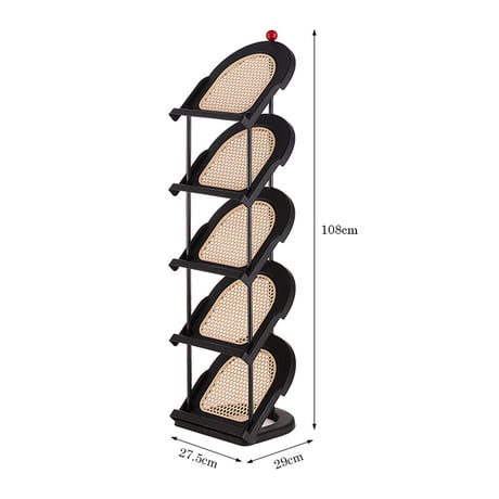 rack-03117　Rattan Shoes  Rack