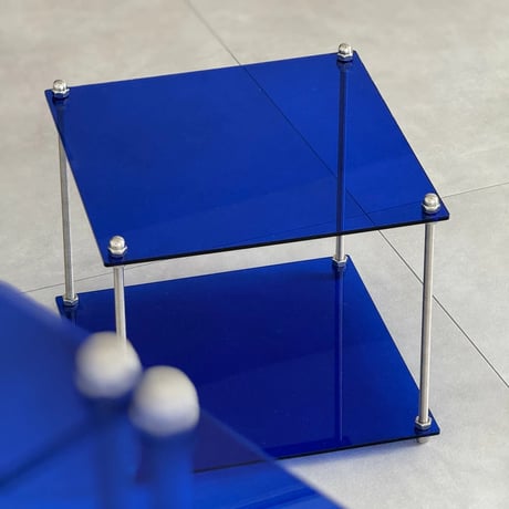 rack-03092　Color Acrylic Square Type Module Shelf