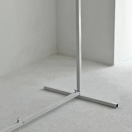 rack-03036　White Iron Hanger Rack H200 W100/150 Assembly Type